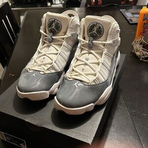 Jordan 6 Rings - Mens 10.5 - White/Cool Grey